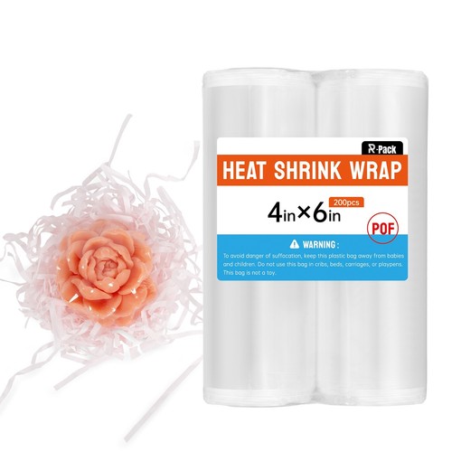 Pack 200pcs 4x6 shrink wrap - r-pack,