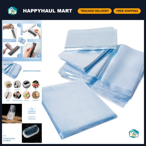 500 pcs 6x8 heat - 500, shrink