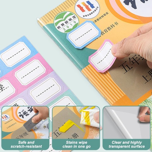 10pcs plastic book cover - 10pcs,