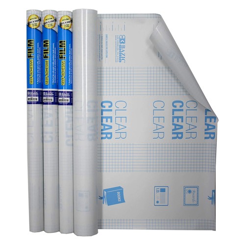 Bazic book cover - clear, self